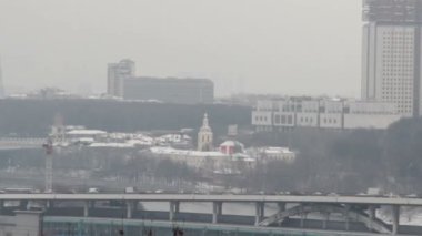 Vorobyovy gözlem güvertesinden panoramik görüntü
