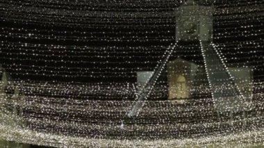 Tarihi çeyrek dekore edilmiş sokak görünümü