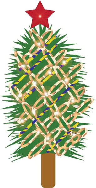 Weihnachtsbaum — Stockvektor