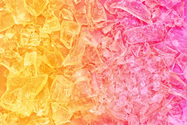 A kristály színes háttérrel Stock Kép