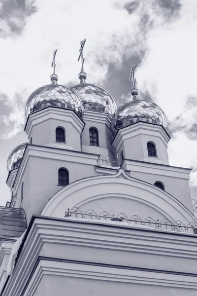 Podvorie Church Blood Honor All Saints Resplendent Russian Land Yekaterinburg — Stock Photo, Image