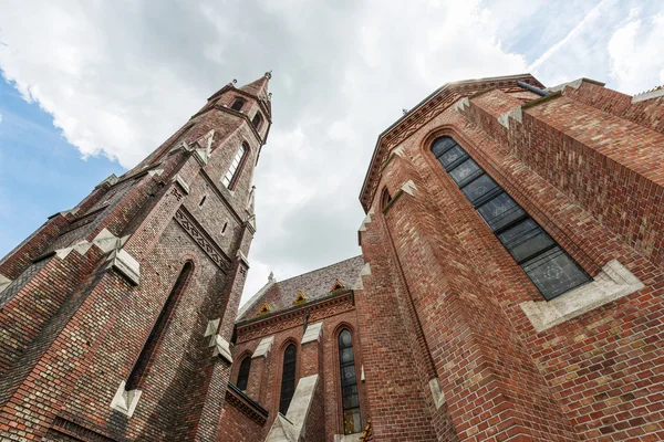 Buda omdanad kyrka, budapest — Stockfoto