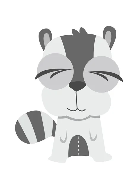 Raccoon vector — Stock Vector