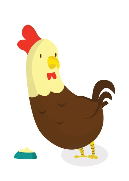 Vecteur de poulet — Image vectorielle