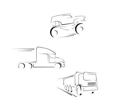 Büyük Kamyon Set Koleksiyonu