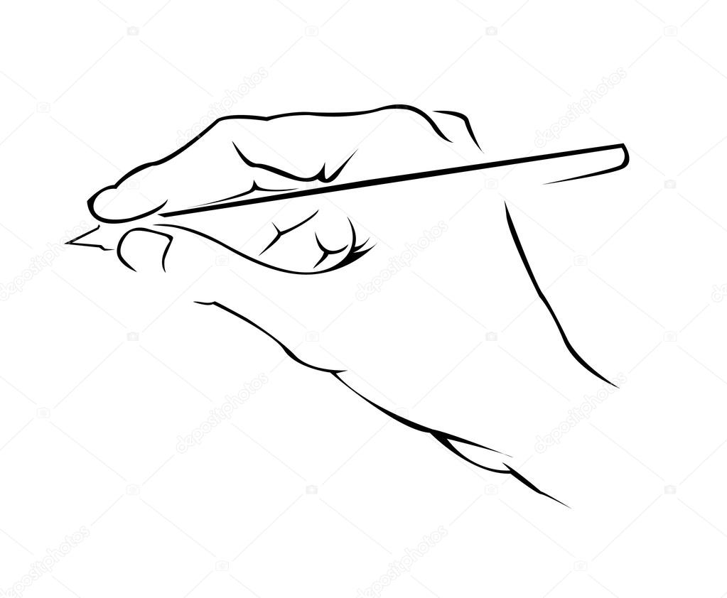 Hand Writing Simple Symbol