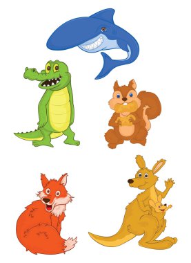 sevimli hayvan koleksiyonu