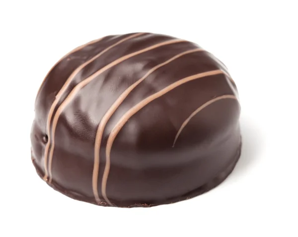 Pozornost podniku čokoládový koláček — Stock fotografie