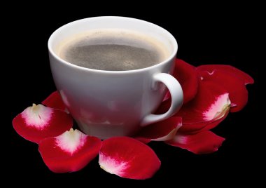 Kupa, gül yaprakları