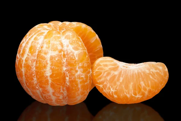 Mandarin egy héj nélkül — Stock Fotó