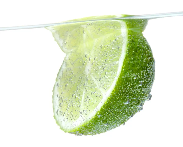 Half a lime — Stock Photo, Image