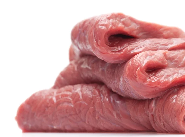 Νωπό βόειο κρέας ποντάρισμα — Φωτογραφία Αρχείου