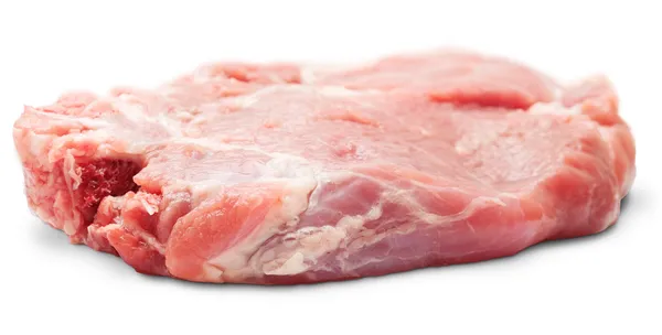 Pişmemiş domuz eti hissesi — Stok fotoğraf