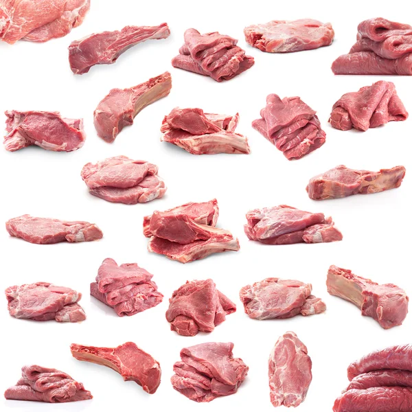 Set from pork and beef — Stock Photo, Image