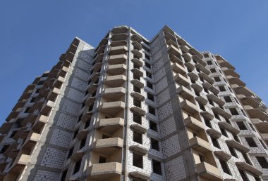 İnşaat alanında modern Binası 