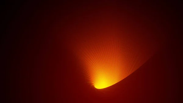 抽象的なベクトル背景 輝くセグメントの明るい無限のトンネル — ストックベクタ