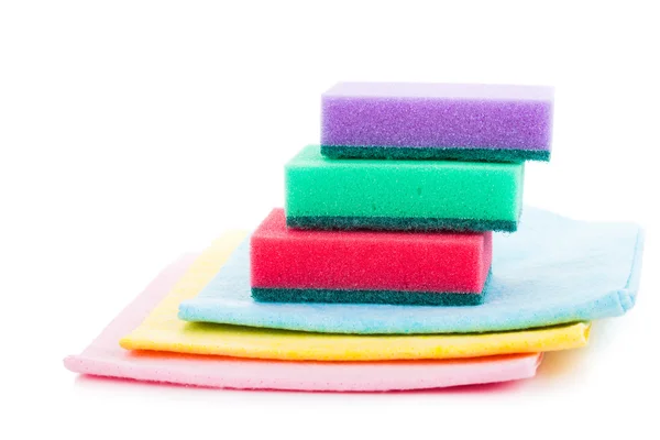 Group of kitchen sponges — Stock Photo, Image