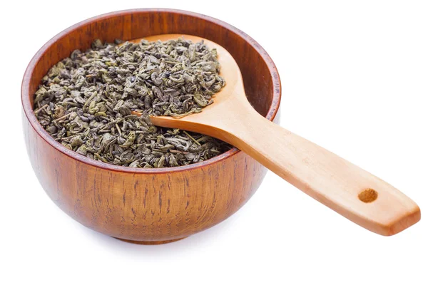 Aromatic green dry tea — Stock Photo, Image