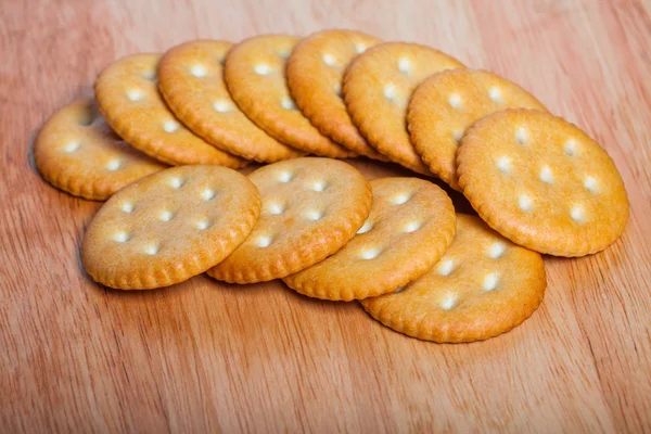 Stapels van cookies — Stockfoto