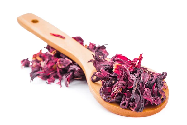 Dried hibiscus tea — Stock Photo, Image