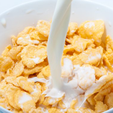 Mısır gevreği süt