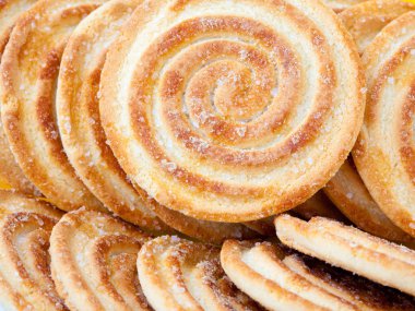 Kurabiyeler yakın plan.