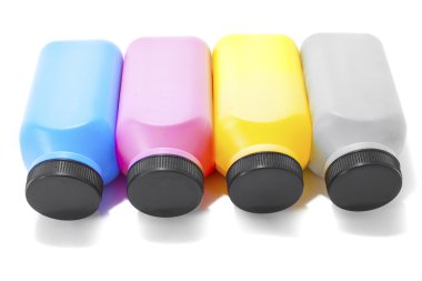renkli yazıcı toner kutu