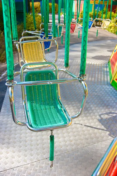 Carousel seat — Stock Photo, Image