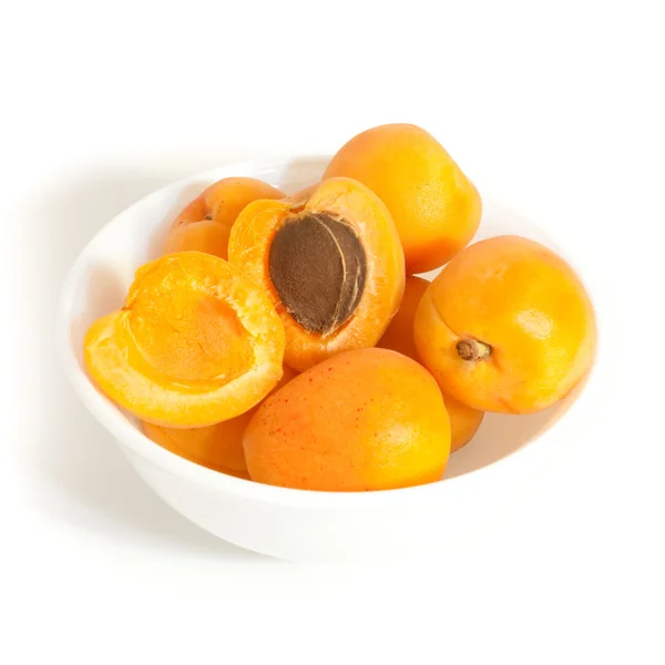 Čerstvé meruňky — Stock fotografie