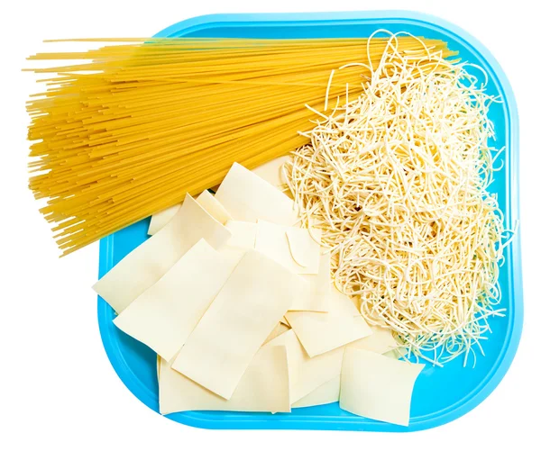 Different kinds of pasta — Stock Photo, Image