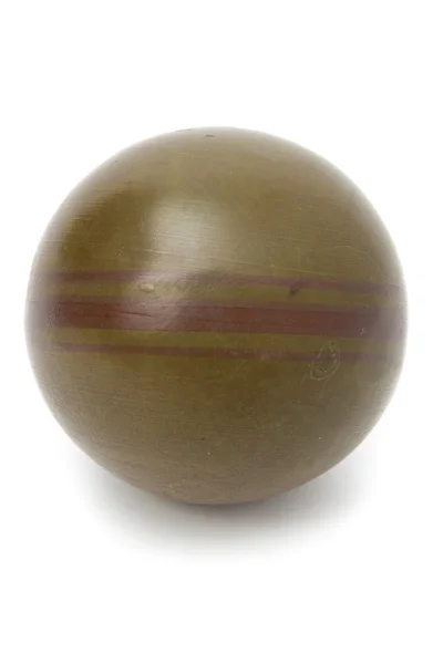 Old rubber ball — Zdjęcie stockowe