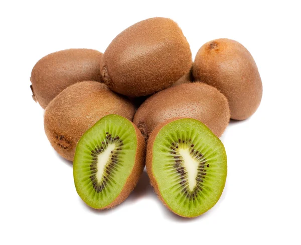 Wenige Kiwi auf weiß — Stockfoto