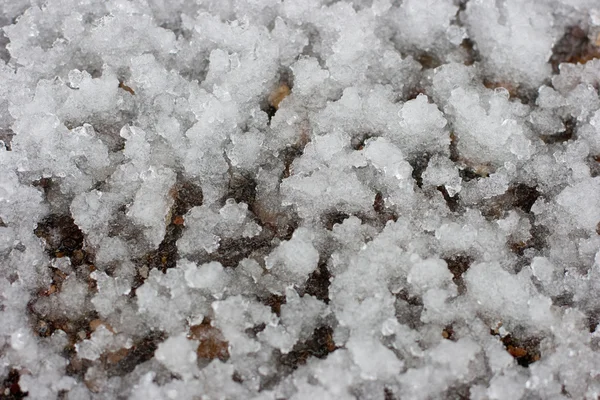 Nieve con agua —  Fotos de Stock