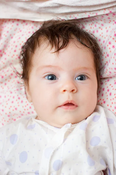 Novorozená dívka — Stock fotografie