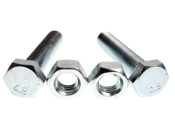 Bolts and nuts — Stock Photo, Image