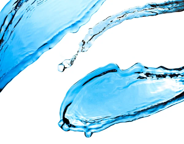 Blue splashes — Stock Photo, Image