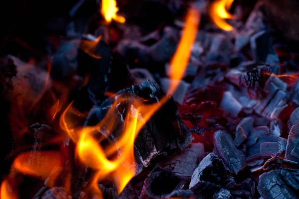 Barbecue charcoals — Stock Photo, Image