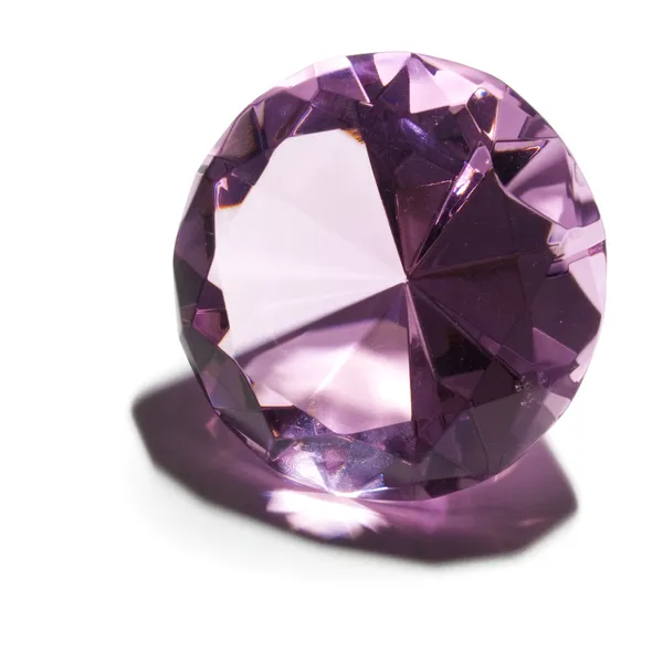 Růžový diamant — Stock fotografie
