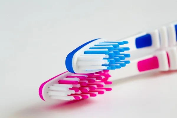 Couple toothbrushes — Stock Photo, Image