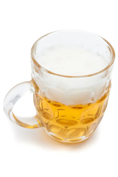 Taza con cerveza — Foto de Stock