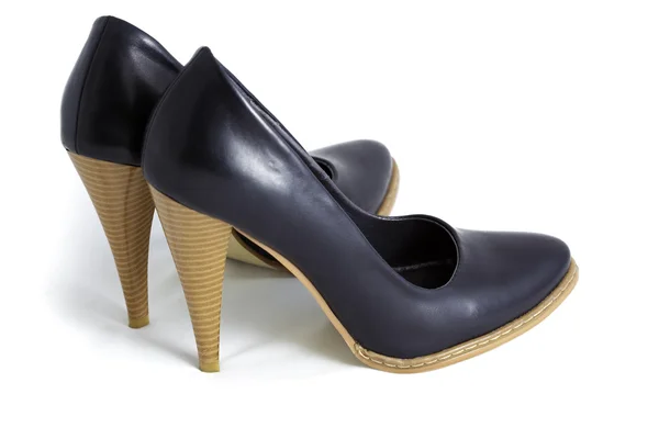 High heels in black — Stock Photo, Image