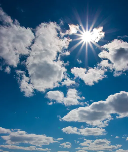 Cielo con nubes —  Fotos de Stock