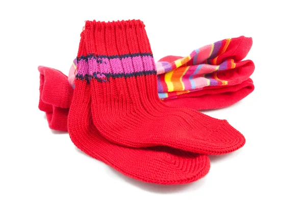 Red socks — Stock Photo, Image