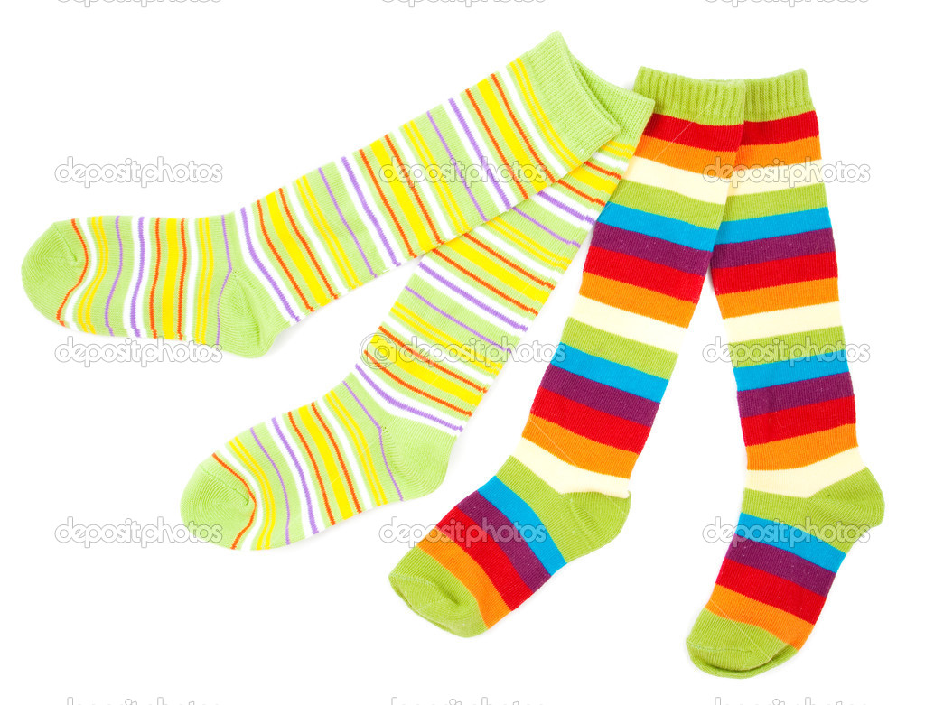 Striped socks