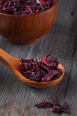 aromatik hibiscus çay kase