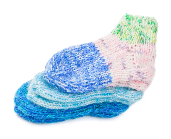 Colorful wool socks — Stock Photo, Image