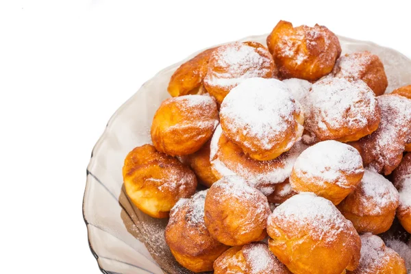 Plaat van donuts — Stockfoto