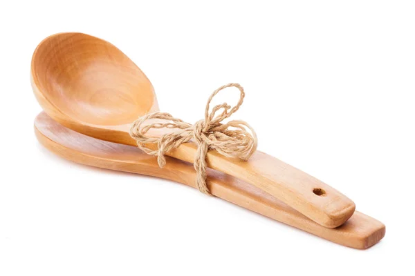 Two wooden spoons — Stock Photo, Image