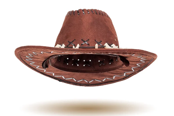 Δερμάτινο καουμπόικο καπέλο — Φωτογραφία Αρχείου