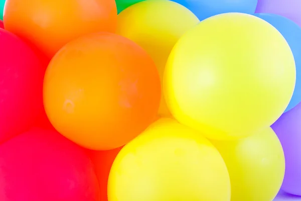 Детская вечеринка красочные воздушные шары — стоковое фото